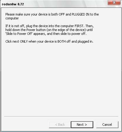 Анлок и джеилбрейк 3.1.2 на iPhone 2G/3G/3GS Windows [Перепрошивка iPhone]