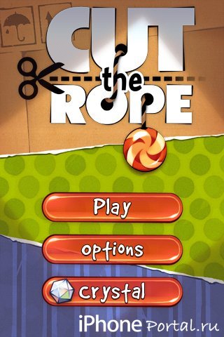 Cut the Rope v1.7 [RUS] [Игры для iPhone]