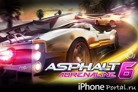 Asphalt 6: Adrenaline v1.3.6 [Gameloft] [Игры для iPhone]
