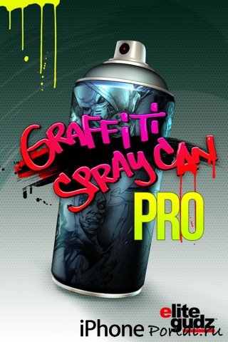 Graffiti Spray Can PRO v1.2 [Программы для iPhone/iPod Touch]